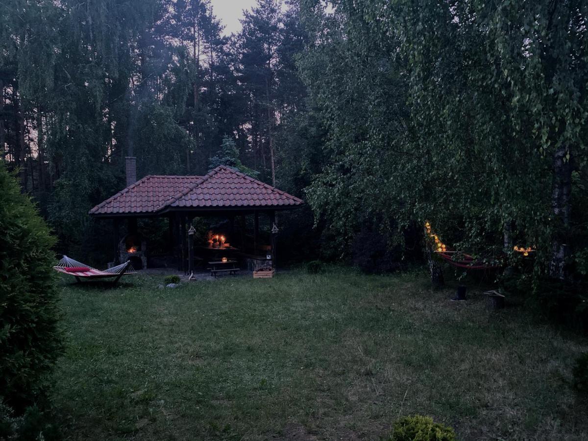 Szeroki Bor Oaza W Puszczy Z Sauna, Bania I Jacuzzi Buitenkant foto