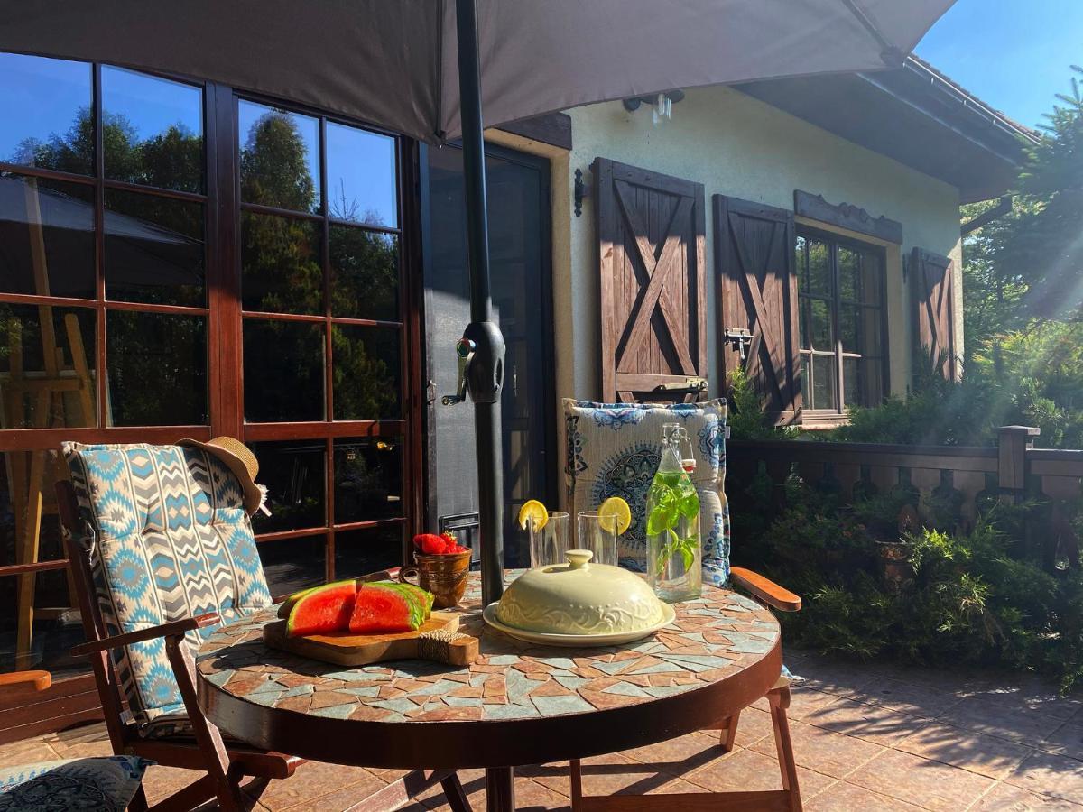 Szeroki Bor Oaza W Puszczy Z Sauna, Bania I Jacuzzi Buitenkant foto