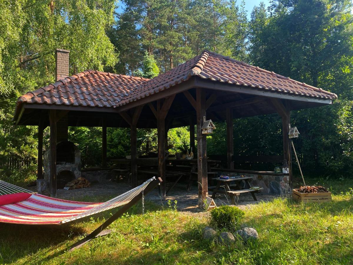 Szeroki Bor Oaza W Puszczy Z Sauna, Bania I Jacuzzi Buitenkant foto