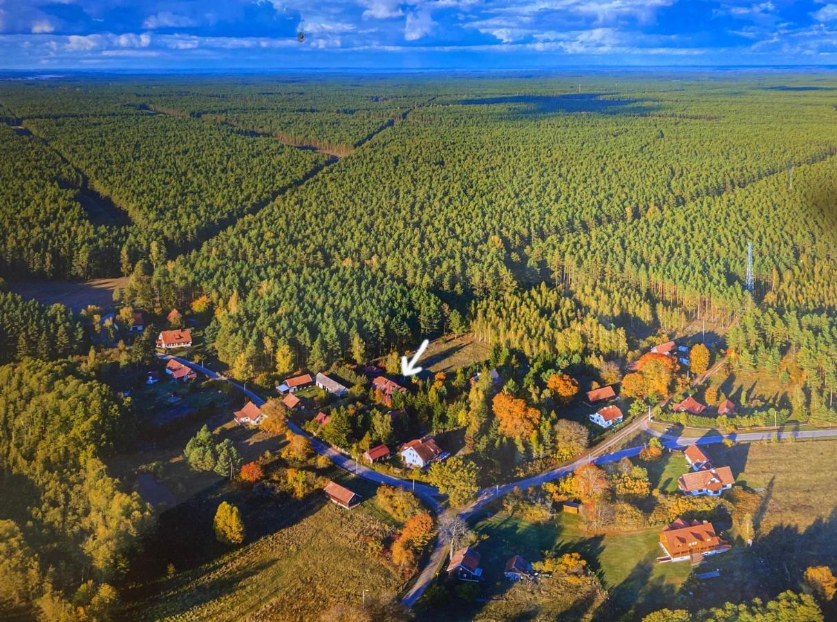 Szeroki Bor Oaza W Puszczy Z Sauna, Bania I Jacuzzi Buitenkant foto